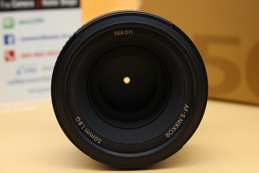 ขาย Lens Nikon 50 F1.8 G สภาพสวยใหม่ ตัวหนังสือคมชัด ไร้ฝ้า รา อดีตประกันศูนย์ อุปกรณ์ครบกล่อง  อุปกรณ์และรายละเอียดของสินค้า 1.Lens Nikon 50 F1.8 G 2.ฝาปิ